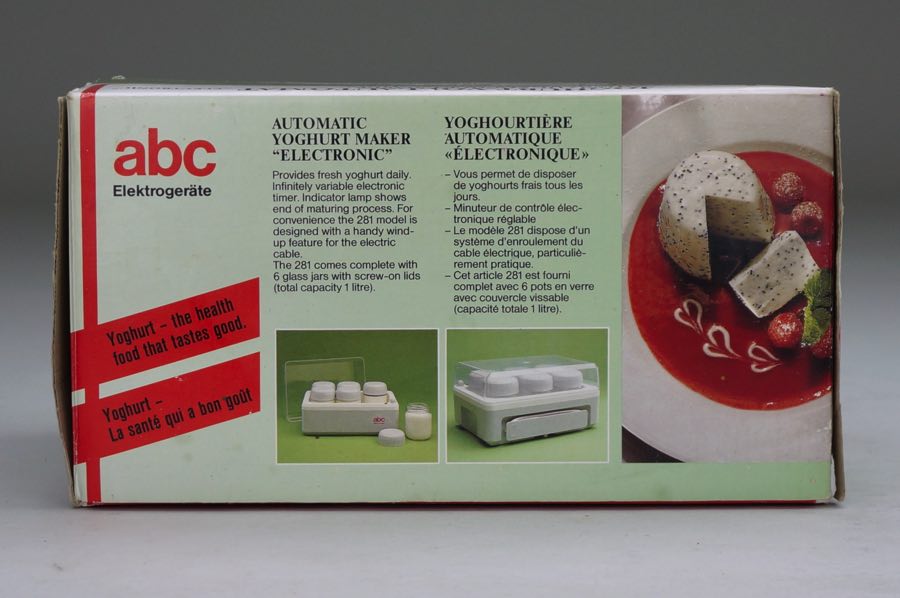 Joghurt-Vollautomat - abc 2
