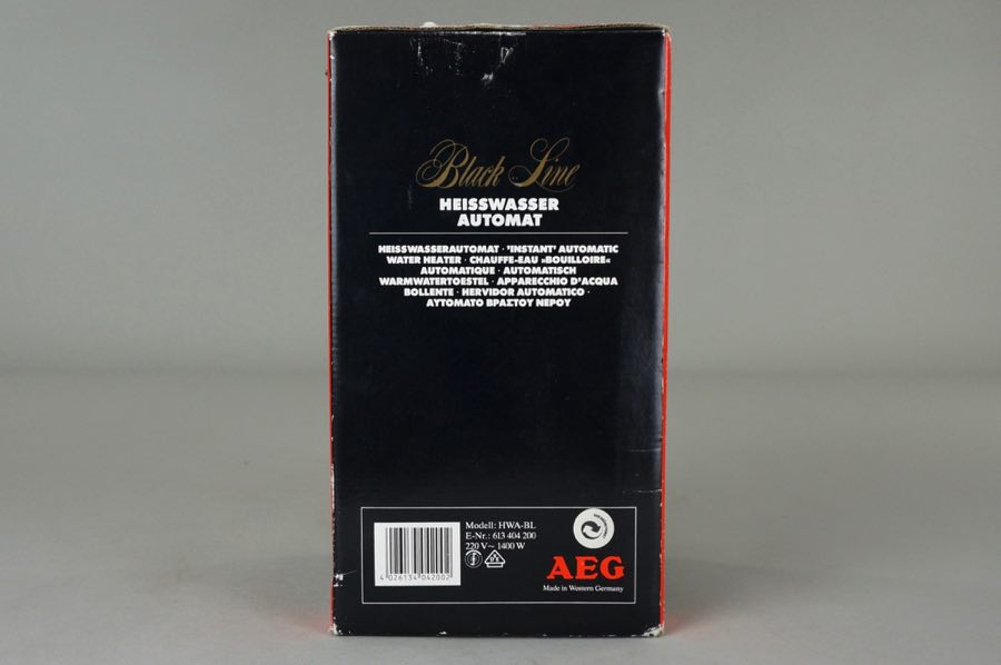 Heisswasserautomat Black Line - AEG 3