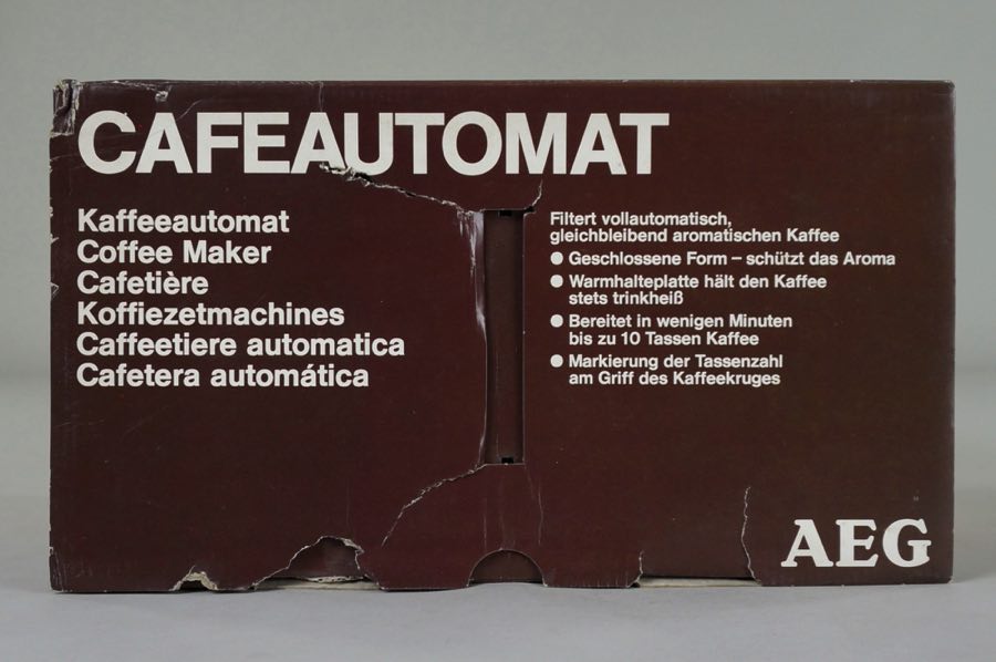 Cafeautomat - AEG 4