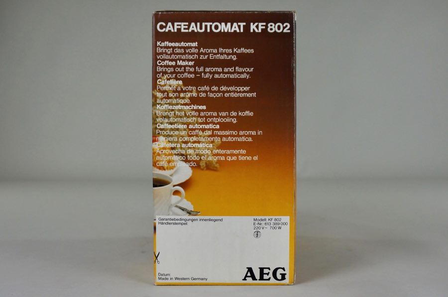 Cafeautomat - AEG 3