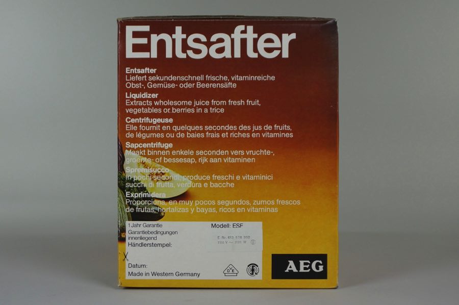 Entsafter - AEG 3