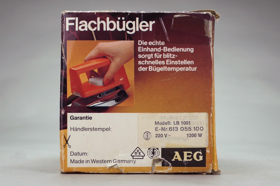 Flachbügler - AEG 3