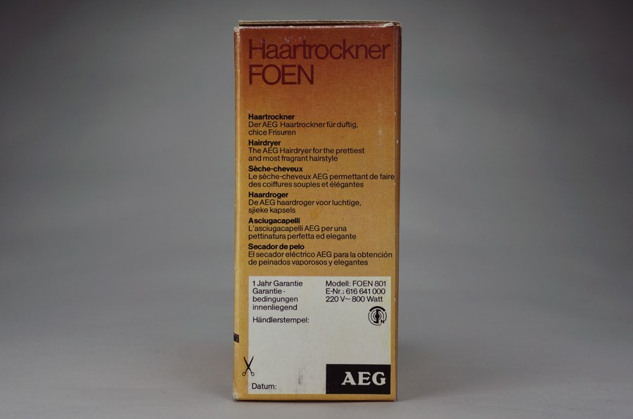 Foen 801 Excellent - AEG 3