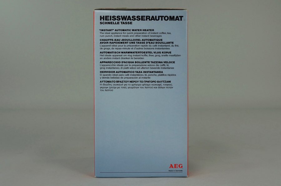 Heisswasserautomat - AEG 3