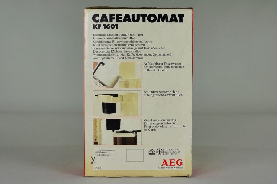 Cafeautomat - AEG 2