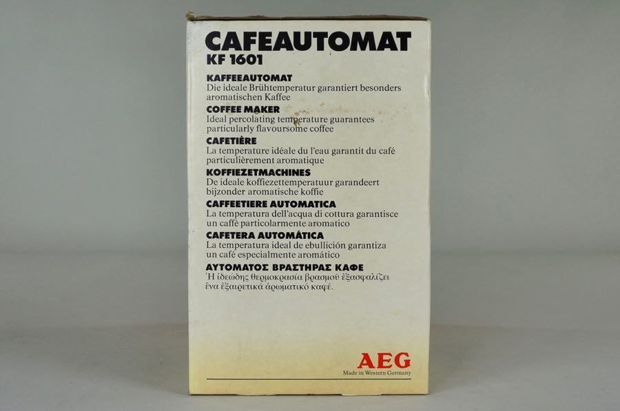 Cafeautomat - AEG 3