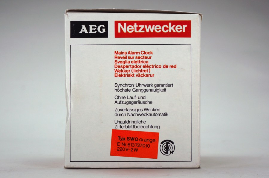 Netzwecker - AEG 4