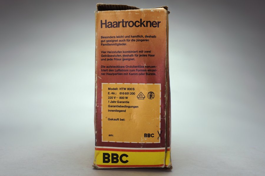 Haartrockner - BBC 3