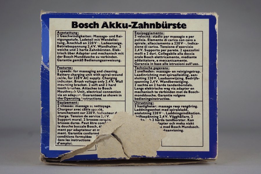 Akku-Zahnbürste - Bosch 5