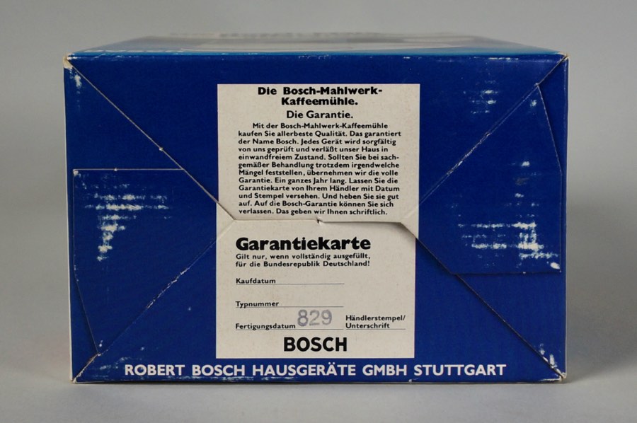 Mahlwerk-Kaffeemühle K 3 - Bosch 6
