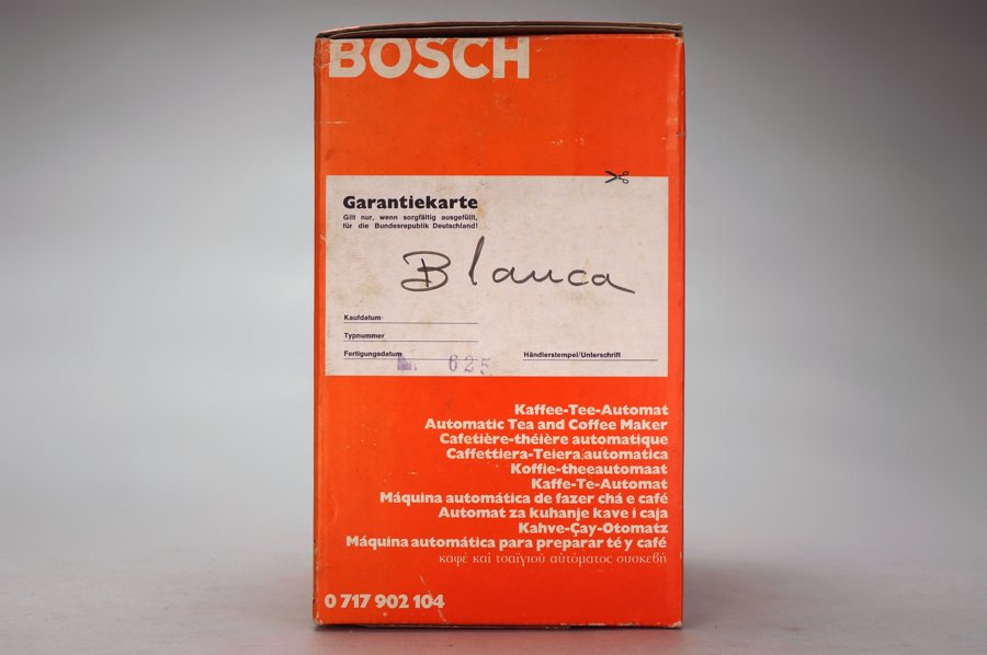 Kaffee-Tee-Automat KTA 4 - Bosch 3