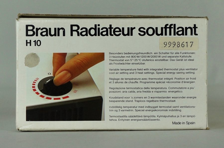 Heizlüfter - Braun 3