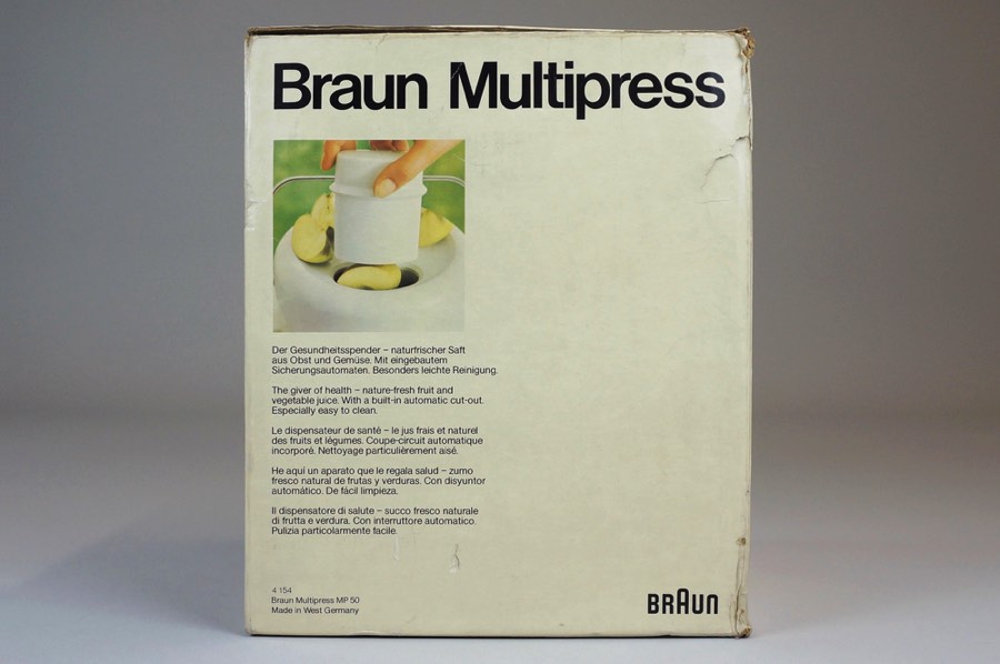 Multipress - Braun 3