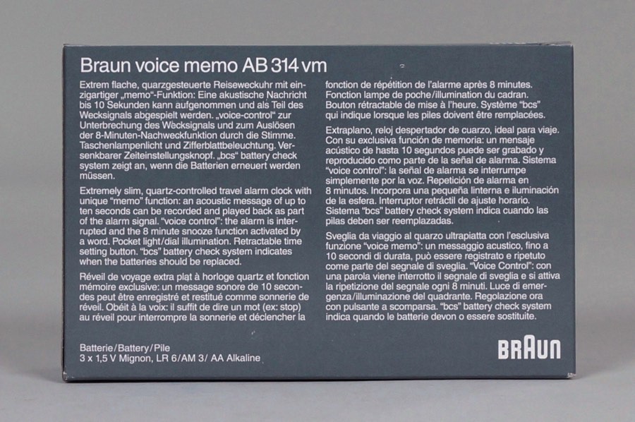 voice memo - Braun 2