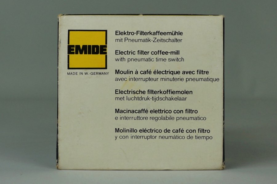 Elektro-Filterkaffeemühle - Emide 3