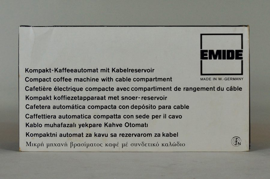 Kompakt-Kaffeeautomat - Emide 4