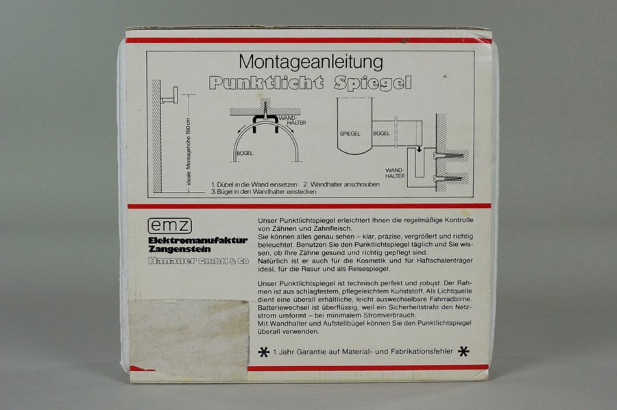 Punktlicht spiegel - EMZ 2