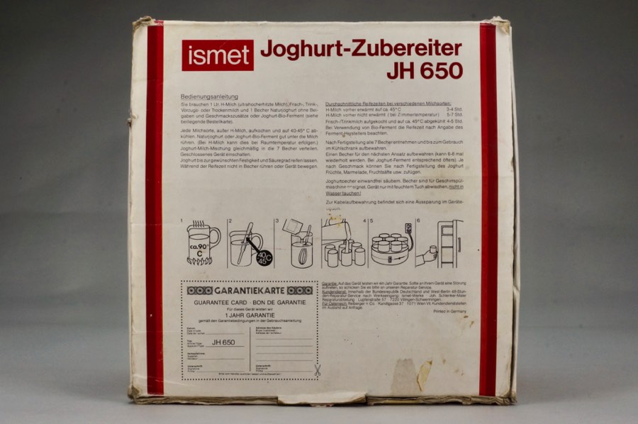 Yoghurt Maker - Ismet 3