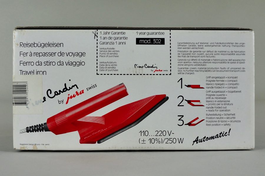 Travel Iron Pierre Cardin - Jura 2