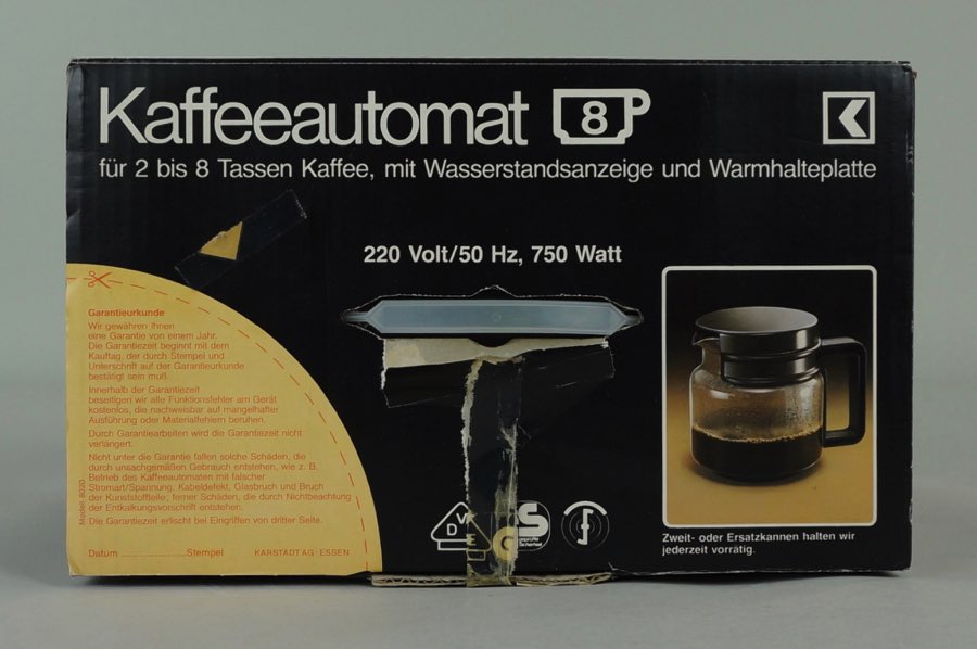 Kaffeeautomat - Karstadt 3