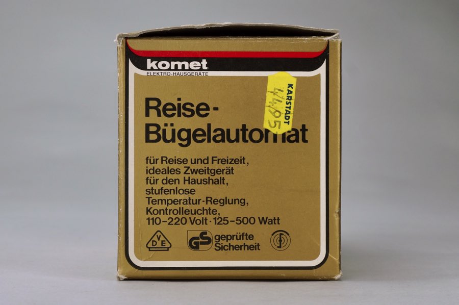 Reise-Bügelautomat - Komet 3