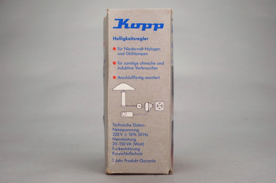 Helligkeitsregler - Kopp 3
