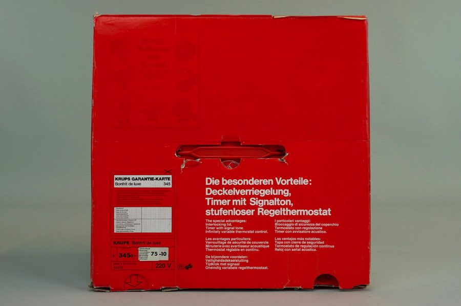 Bonfrit de luxe - Krups 4