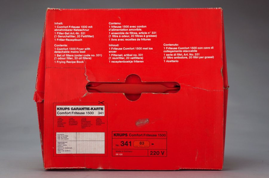 Comfort Friteuse 1500 - Krups 4