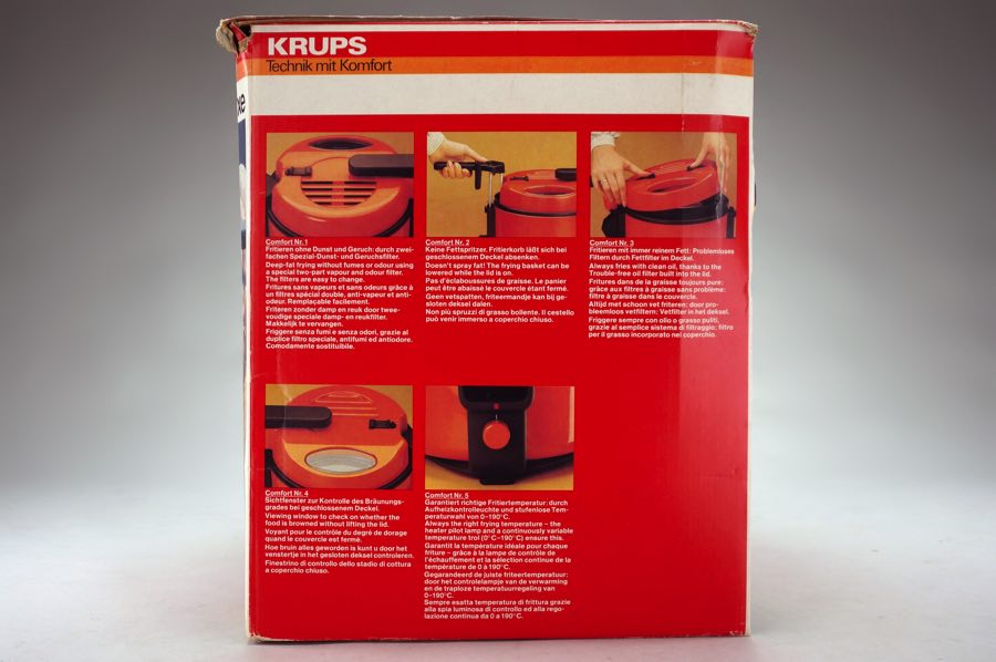 Comfort Friteuse 2500 deluxe - Krups 2