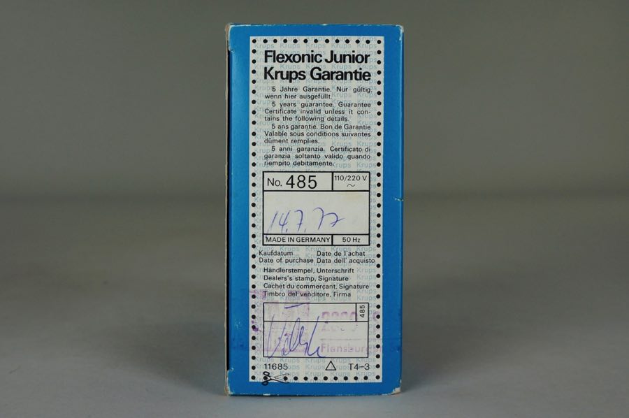 Flexonic Junior - Krups 4