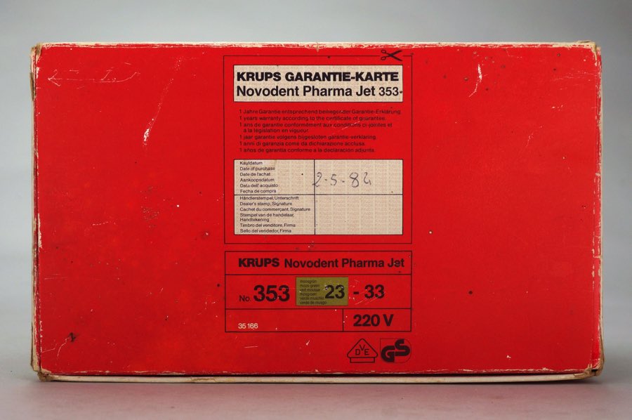Novodent Pharma Jet - Krups 4