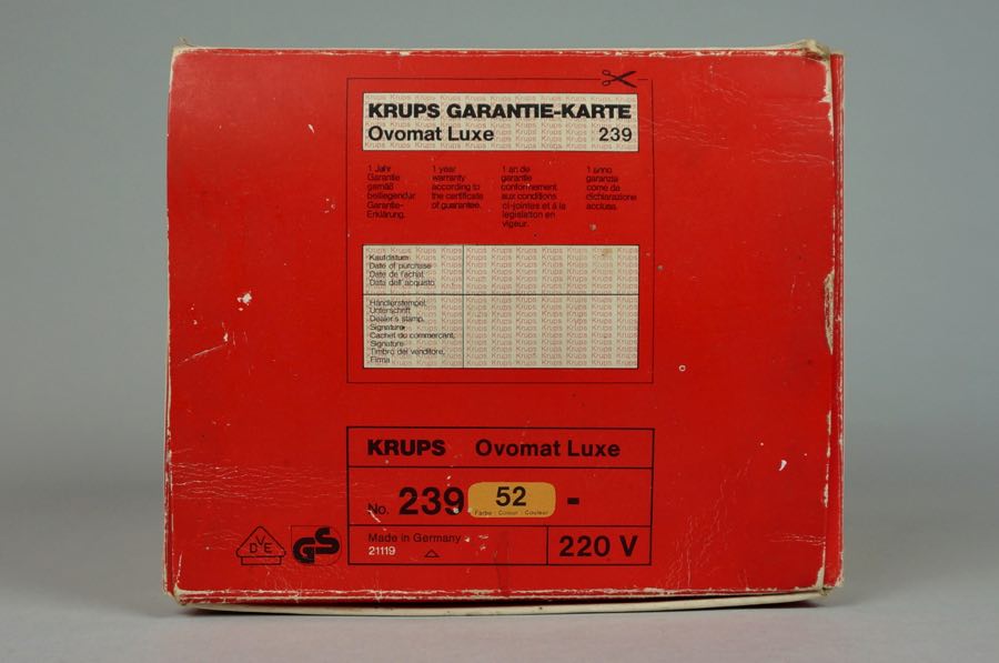 Ovomat Luxe - Krups 5