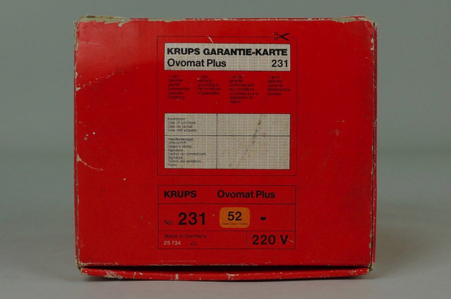 Ovomat Plus - Krups 5