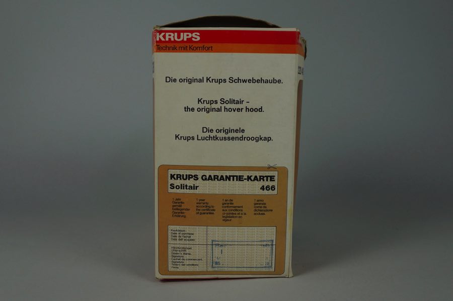 Solitair - Krups 3