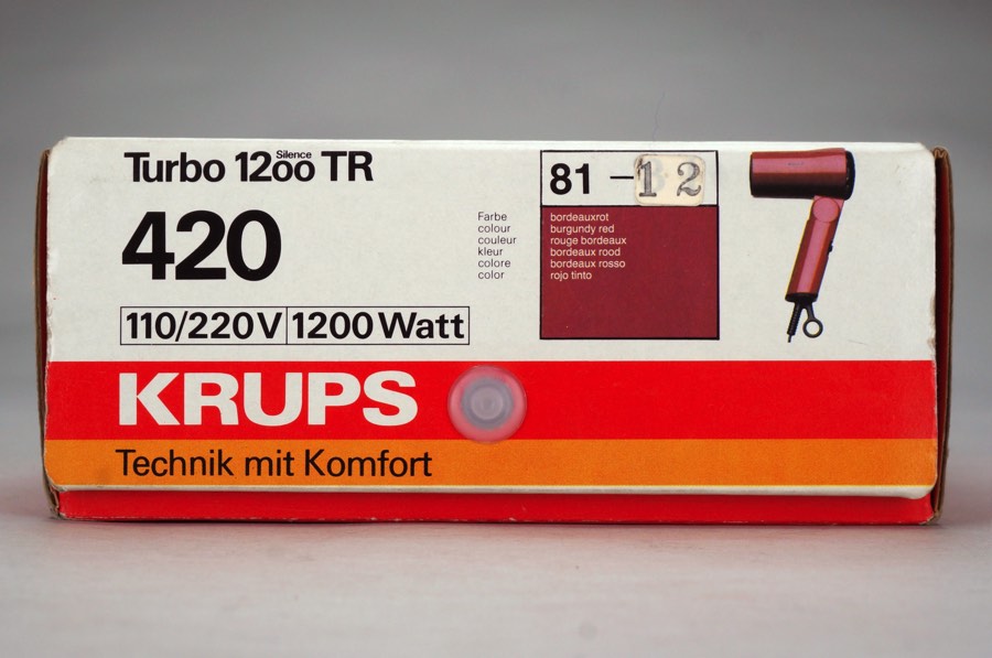 Turbo 1200 TR - Krups 2