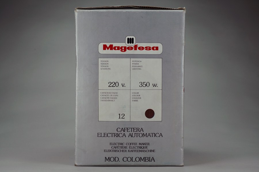 Cafetera Colombia - Magefesa 3