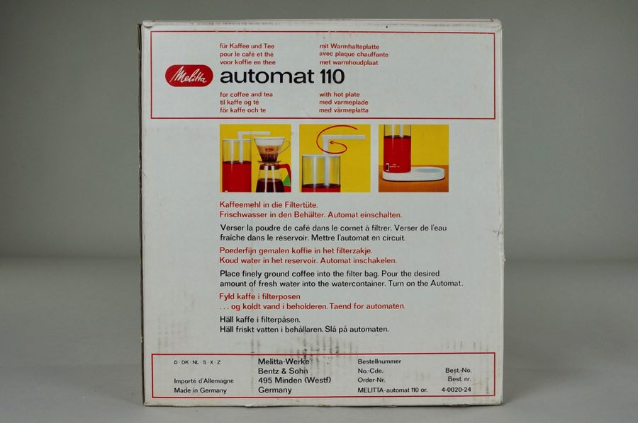 Automat 110 - Melitta 2