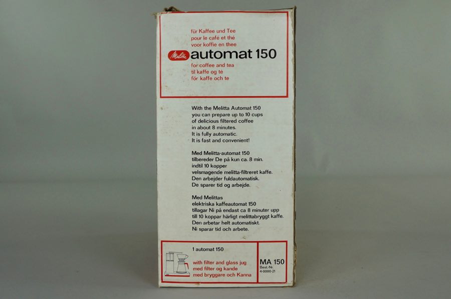 Automat 150 - Melitta 3
