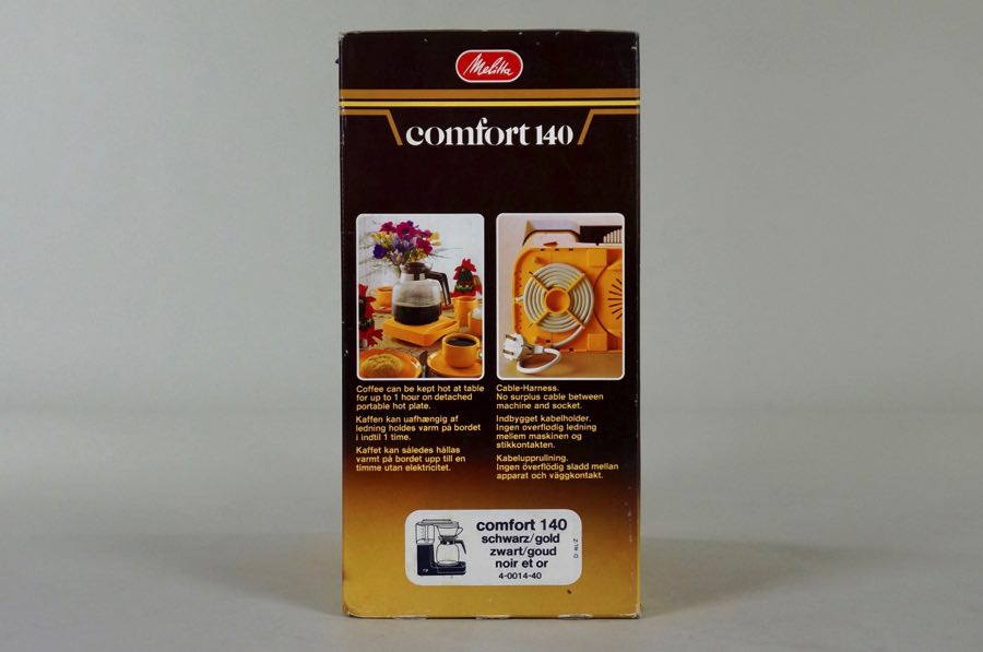 Comfort 140 - Melitta 2