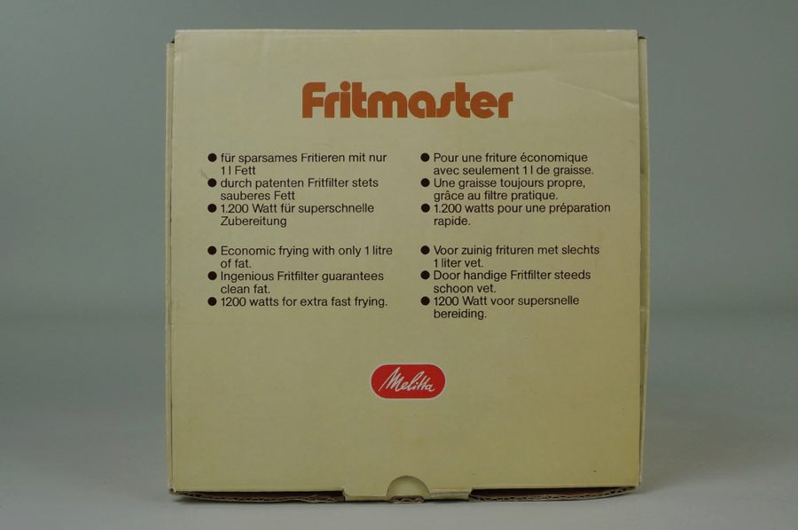 Fritmaster - Melitta 3