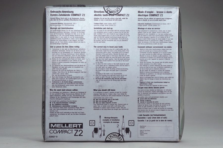 Elektro-Zahnbürste Compact - Mellert 2