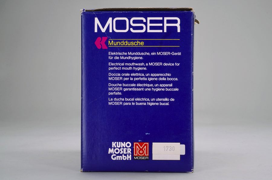 Munddusche - Moser 2