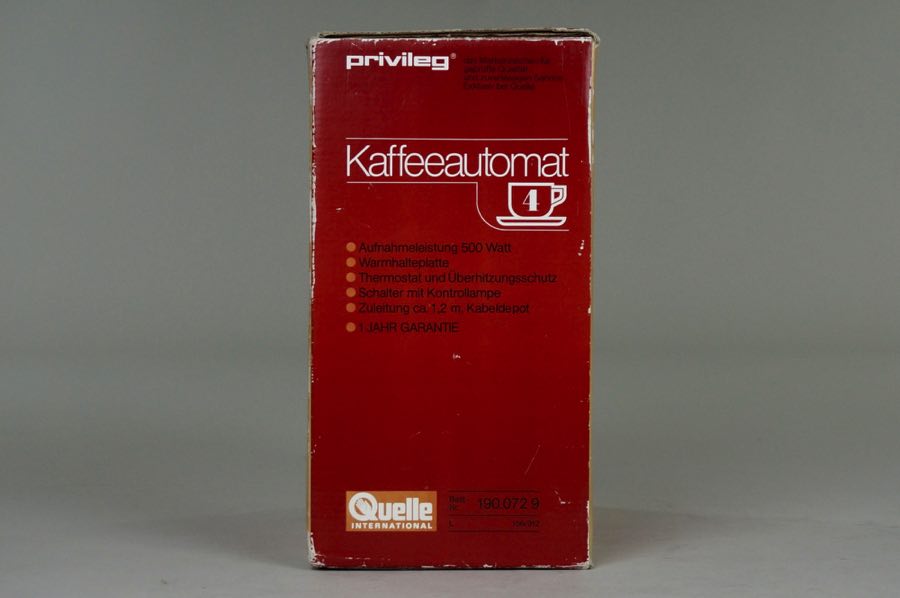 4 Tassen Kaffeeautomat - Privileg 2