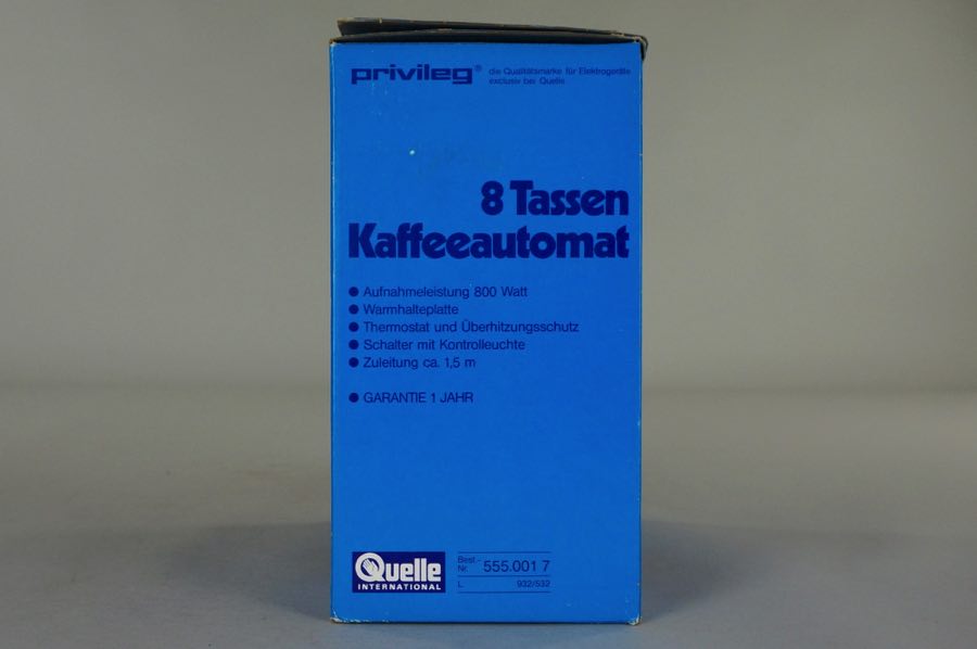 8 Tassen Kaffeeautomat - Privileg 2