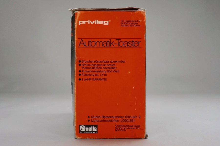 Automatik-Toaster - Privileg 2