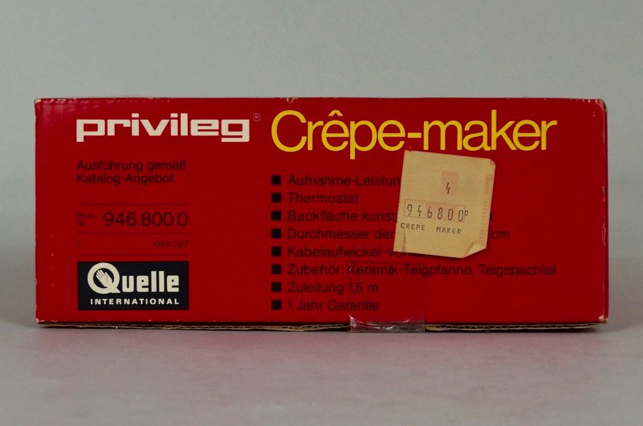 Crêpe-maker - Privileg 4