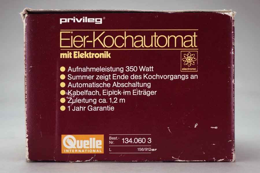 Eier-Kochautomat - Privileg 3