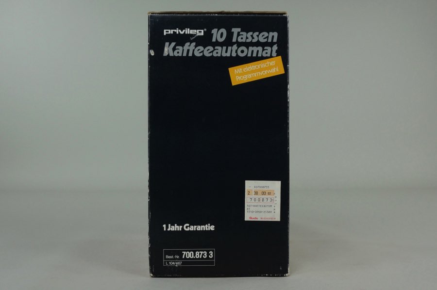 10 Tassen Kaffeeautomat - Privileg 2