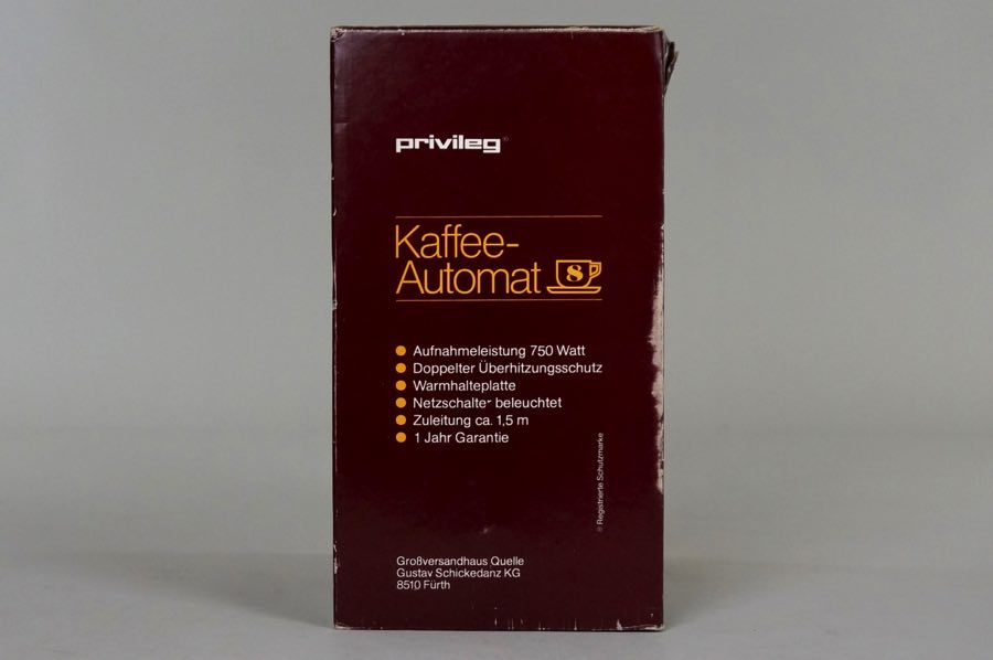8 Tassen Kaffeeautomat - Privileg 2