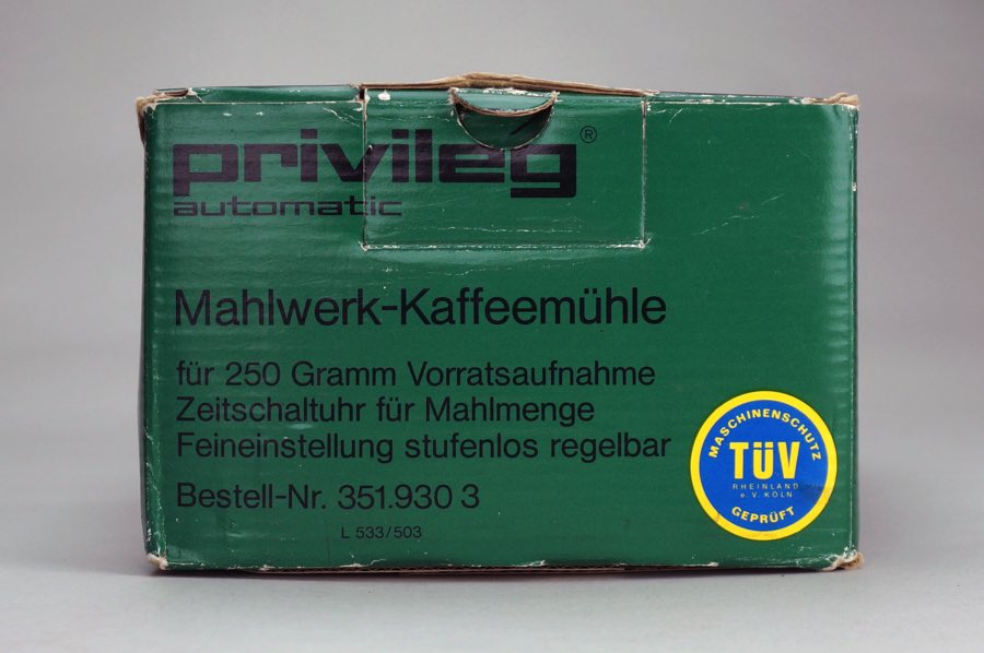 Mahlwerk-Kaffeemühle - Privileg 2